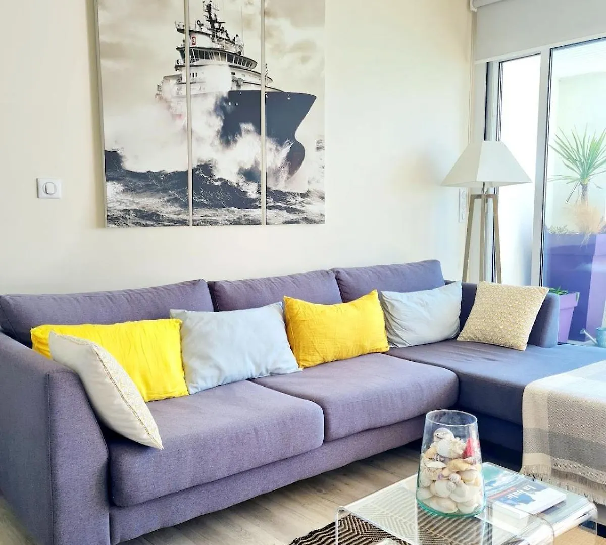 Splendide Appartement Face A La Mer, Parking, Wifi 콩카르노 프랑스